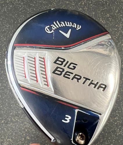 Used Callaway BIG BERTHA Mens Fairway Wood RH 3 Wood 11497-S000151261