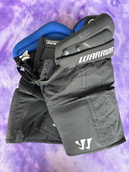 Black Junior Medium Warrior Covert QRE20 pro Hockey Pants (Used)