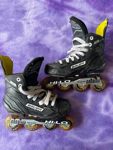 Junior Bauer RS Inline Skates Regular Width Size 2 (Used)