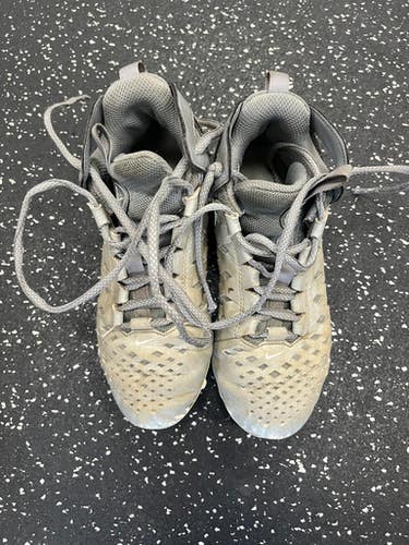 Used Nike Jr FB Cleats Grey Junior 03 11849-S000030818