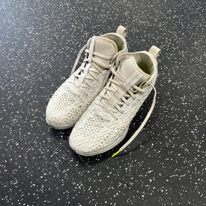 Used Under Armour LAX Cleats Mens White Senior 8 11849-S000030803