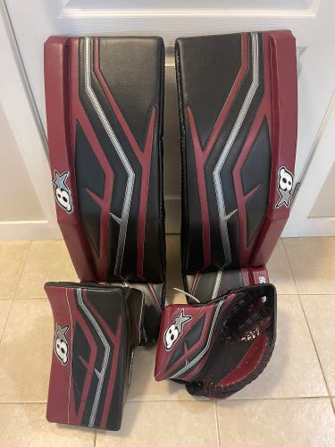 35" Brian's Iconik Regular Goalie Full Set (Used)