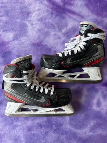 Senior Bauer Vapor X2.7 Hockey Goalie Skates Regular Width 8 (Used)