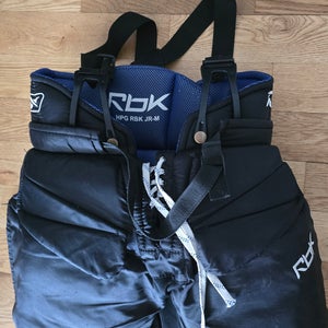 Goalie pants RBK HPG Junior Medium Ice (Used)