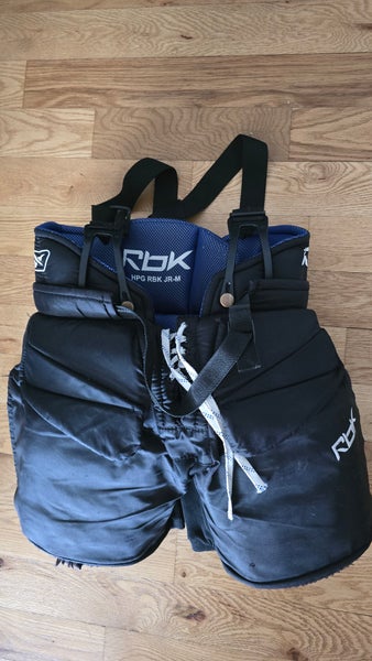 Goalie pants RBK HPG Junior Medium Ice (Used)
