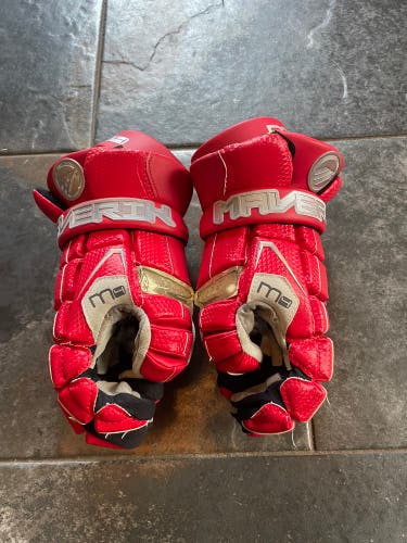 Maverik M4 Lacrosse Gloves 12" (New)