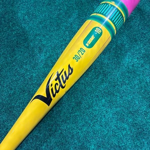 2024 Victus Vibe Alloy Bat USABat Certified (-10) Alloy 20 oz 30" (Used)