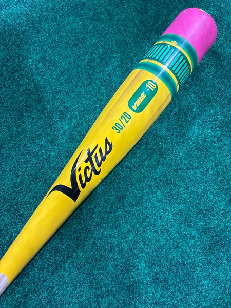 2024 Victus Vibe Alloy Bat USABat Certified (-10) Alloy 20 oz 30" (Used)