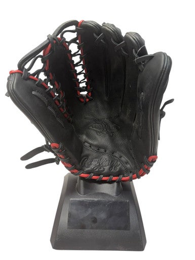 Used Rawlings SELECT PRO LITE RH Throw 12.25 Glove - Black And Red 11835-S000197619