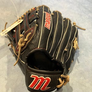 Black Marucci Acadia LH Outfield Baseball Glove 12" (Used)