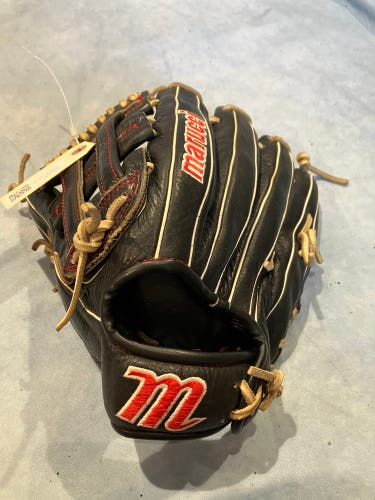 Black Marucci Acadia LH Outfield Baseball Glove 12" (Used)