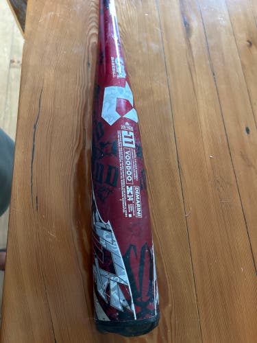 2023 DeMarini Voodoo Alloy USABat Certified Bat (-11) 19 oz 30" (Used)