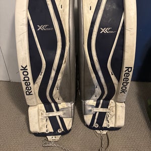32" Reebok XLT 28 Goalie Leg Pads (Used)