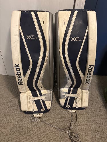 32" Reebok XLT 28 Goalie Leg Pads (Used)