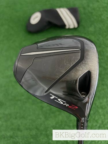 Titleist TSr2 9.0 Driver w Headcover / Stiff