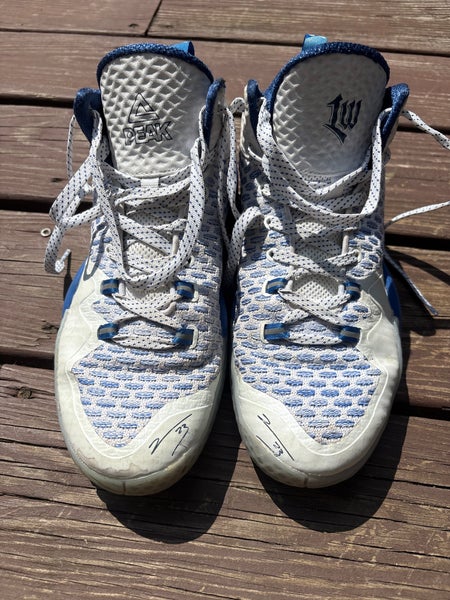 Peak Lou Williams Streetball Master Basketball Shoes Size 7 White / Royal