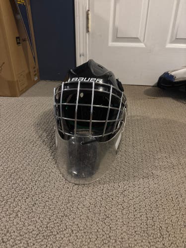 Junior Bauer NME 4 Goalie Mask (Used)