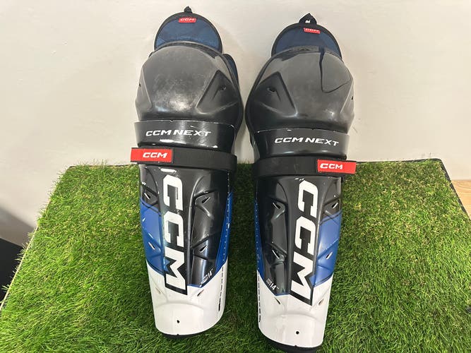 Senior CCM Next 14" Shin Pads (Used)