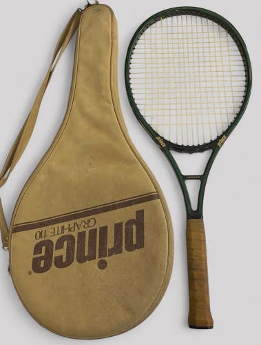 VTG Prince Graphite 110 Oversize 4 Stripes 4 1/2" Grip Tennis Racquet