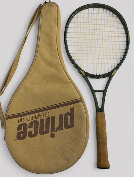 VTG Prince Graphite 110 Oversize 4 Stripes 4 1/2" Grip Tennis Racquet