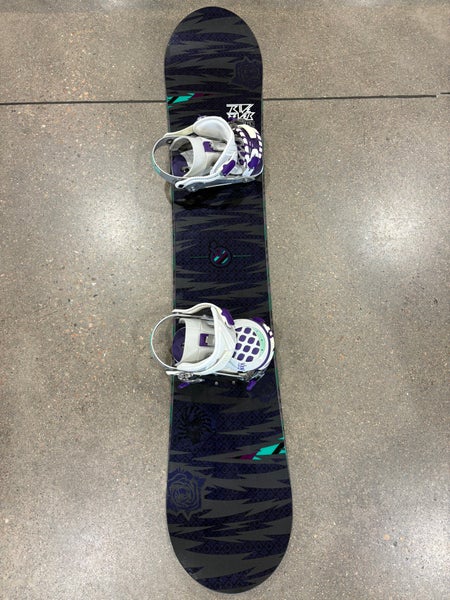 *Never Ridden* Ride Fever Green Apple Snowboard | Ride VXN Series Medium Bindings (Used)