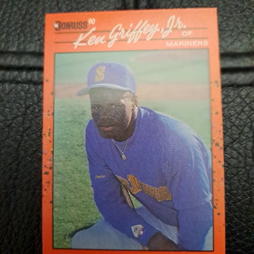 1990 Donruss ERROR CARD Ken Griffey Jr RC #365 hometown wrong