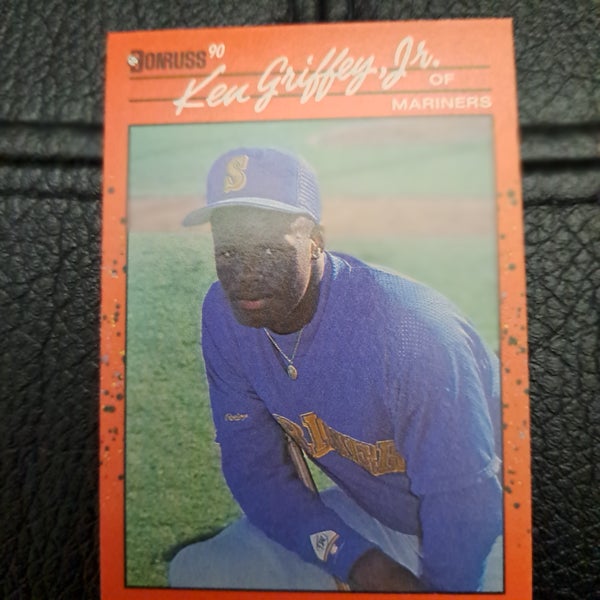 1990 Donruss ERROR CARD Ken Griffey Jr RC #365 hometown wrong