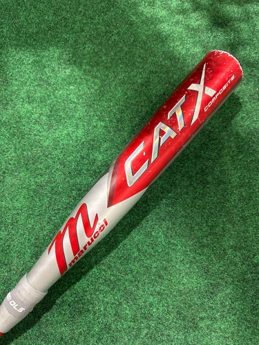 2023 Marucci CAT X Composite Bat USSSA Certified (-10) Composite 21 oz 31" (Used)