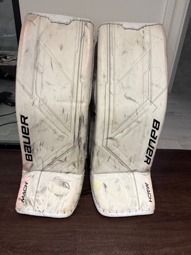 34" 2024 Bauer MACH Goalie Leg Pads (Used)