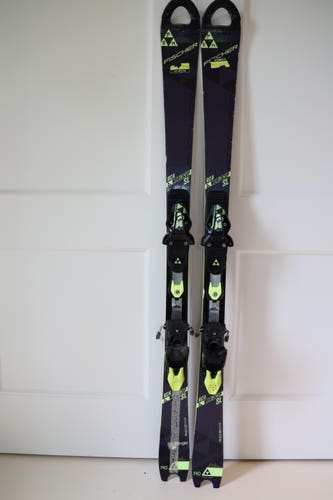 2016 Fischer 140 cm Racing RC4 World Cup SL Skis With Bindings (Used)