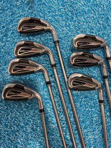 Cobra S9 Iron Set (5-9, PW, GW) RH | Cobra YS-5.1 Graphite 55g Regular Flex Shaft (Used)
