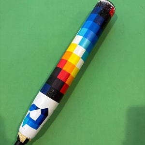 White 2023 DeMarini Prism+ Composite Bat (-11) Composite 19 oz 30"