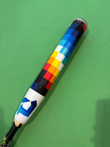 White 2023 DeMarini Prism+ Composite Bat (-11) Composite 19 oz 30"