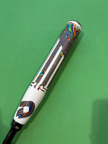 White 2021 DeMarini Prism+ Composite Bat (-11) Composite 18 oz 29"