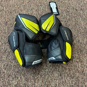 Intermediate Large Bauer Supreme matrix Elbow Pads (New)