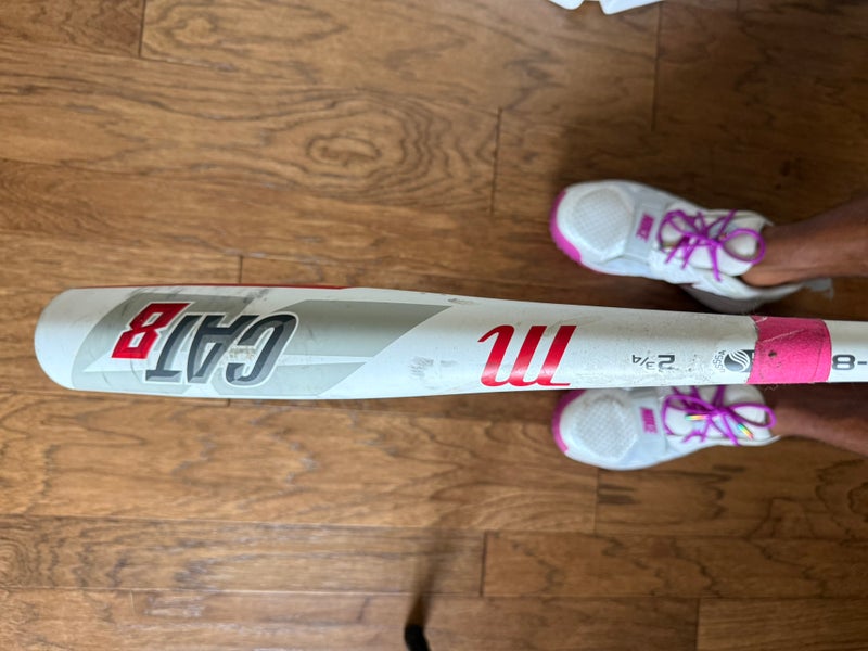 Used USSSA Certified Marucci CAT 8 Alloy Bat -8 21oz 29”