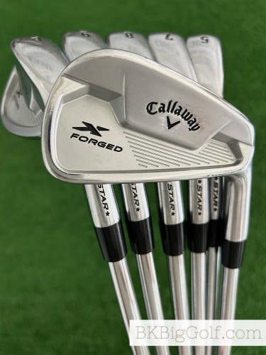 Callaway X Forged Star Iron Set 5-P / NS Pro Neo 95 Stiff