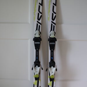 Fischer 130 cm Racing RC4 Race JR Skis With Bindings (Used)
