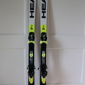 2018 HEAD 150 cm Racing World Cup Rebels i.SL RD Skis With Bindings Max Din 14 (Used)