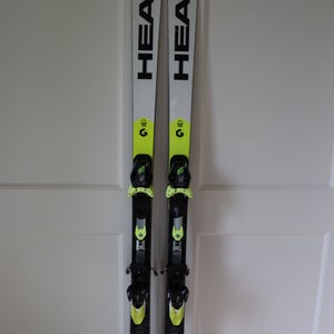 HEAD 166 cm Racing World Cup Rebels i.GS RD Skis With Bindings (Used)