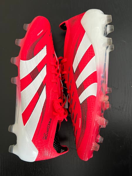 adidas PREDATOR ELITE FT AG レッド adidas Predator Elite Artificial Grass - Lucid Red/White