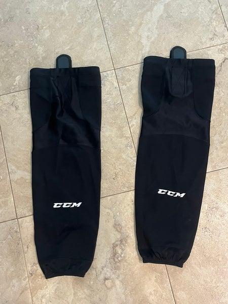 Black Intermediate CCM Socks (Used, Like New)