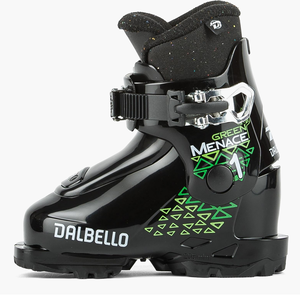 NEW Dalbello Green Menace 1.0 GW Ski Boots kids size mondo 16/ 16.5 / US kids 9