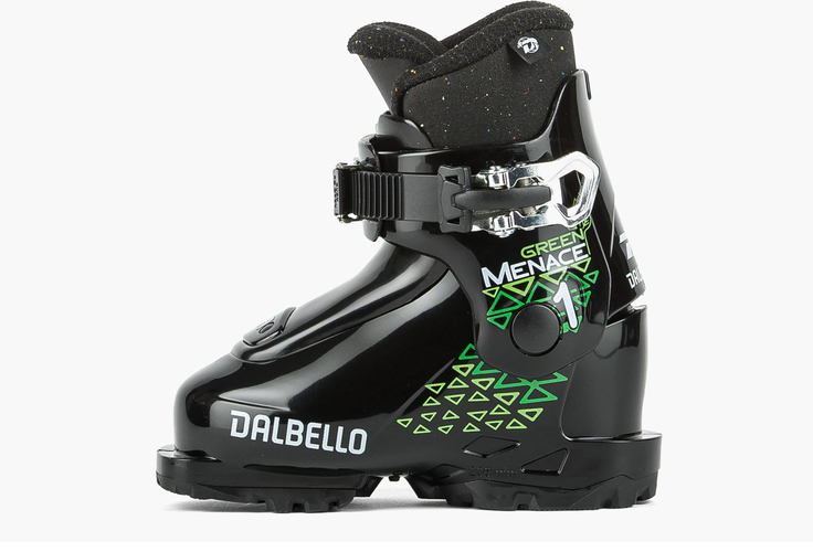 NEW Dalbello Green Menace 1.0 GW Ski Boots kids size mondo 16.5 / US kids 9
