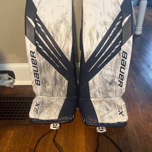 Large Bauer Vapor 3X Goalie Leg Pads (Used)