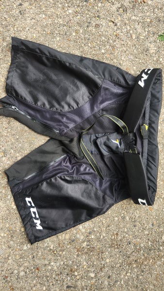 Black Large CCM Pant Shell (Used)