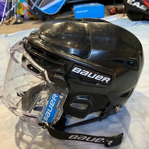 Black Youth Bauer Prodigy Helmet (Used)