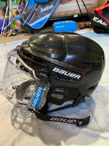 Black Youth Bauer Prodigy Helmet (Used)