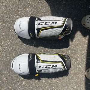 Intermediate CCM Super Tacks AS1 13" Shin Pads (Used, Like New)