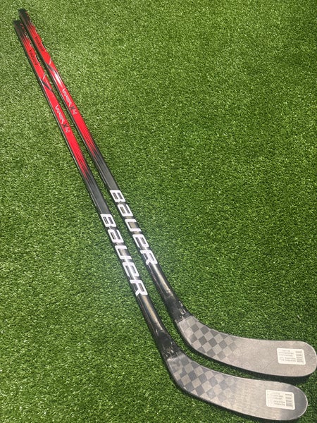 Junior Bauer Vapor X4 Hockey Stick 50 Flex Left Handed P92 (New) 2PACK